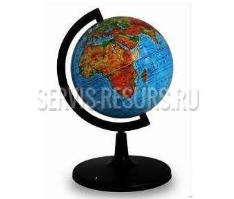 Глобус Земли физический D=150 мм Глобус Земли физический D=150 мм