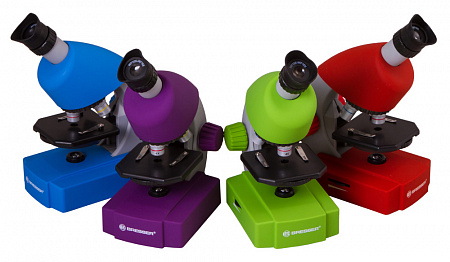 Микроскоп Bresser Junior 40x-640x, красный Микроскоп Bresser Junior 40x-640x, красный