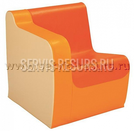 Кресло угловое со спинкой ЕКР-1 (бескаркасное)