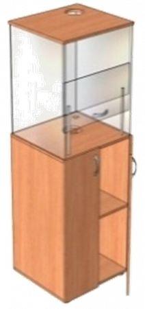 Шкаф вытяжной «Аквариум» (пластик) Ш.В.2 600*600*1700мм