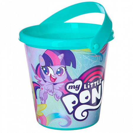 Ведро для игры с песком, 1л, My little pony