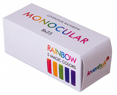 Монокуляр Levenhuk Rainbow 8x25 Red Berry