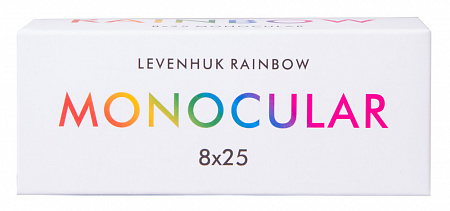 Монокуляр Levenhuk Rainbow 8x25 Red Berry