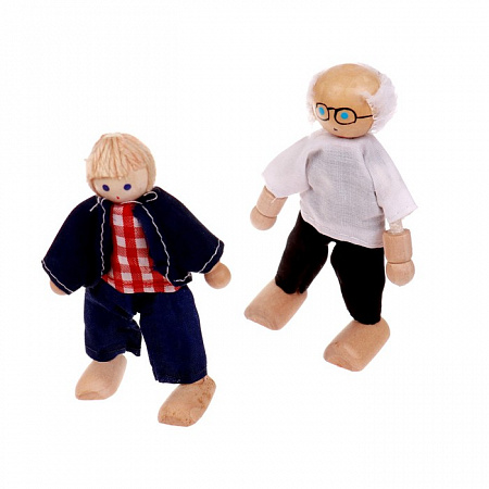 Игрушка «Кукольные человечки», набор 6 шт., МИКС