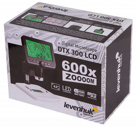 Микроскоп цифровой Levenhuk DTX 300 LCD