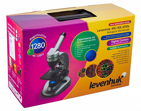 Микроскоп Levenhuk 50L NG, монокулярный