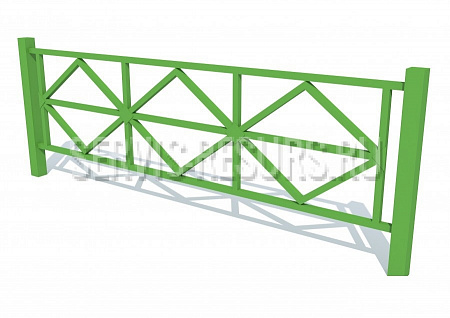 Ограждение Классик (с 1 столбом) 10002 Ограждение Классик (с 1 столбом) 10002