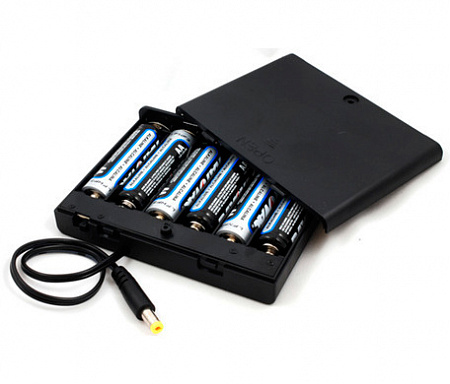 Держатель для батарей HiTechnic (9V-6xAA) Держатель для батарей HiTechnic (9V-6xAA)