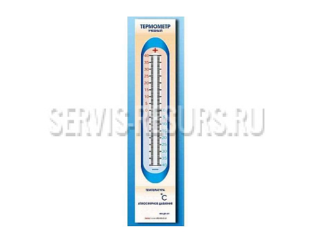 Панно демонстрационное маркерное «Термометр» НЧ1038