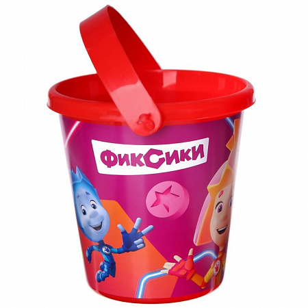Ведро для игры с песком, 1л, ФИКСИКИ