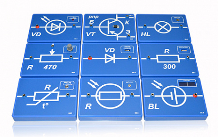 Набор демонстрационный «Электричество2».   («Полупроводниковые приборы»)