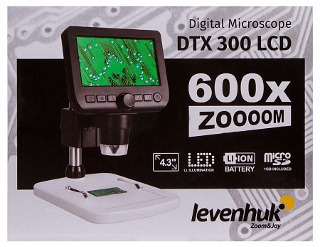 Микроскоп цифровой Levenhuk DTX 300 LCD