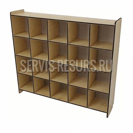 Шкаф для горшков ( 20 мест) М 01.10.01