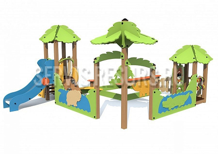 Игровой комплекс Песочный дворик T5308 Игровой комплекс Песочный дворик T5308