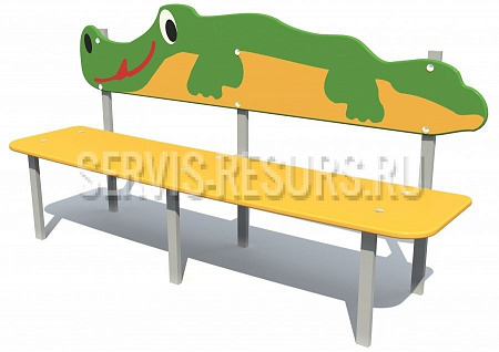 Скамейка Крокодил 8015 Скамейка Крокодил 8015