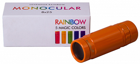 Монокуляр Levenhuk Rainbow 8x25 Sunny Orange