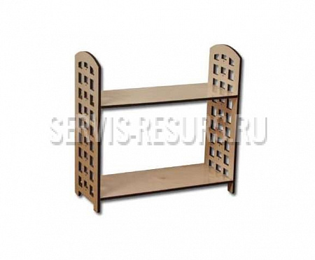 Стеллаж для уголка природы низкий односекционный М 08.03 Стеллаж для уголка природы низкий односекционный М 08.03