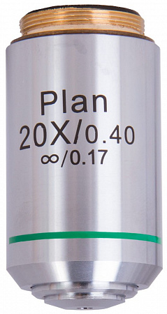 Объектив планахроматический Levenhuk MED 20x/0,40 Объектив планахроматический Levenhuk MED 20x/0,40